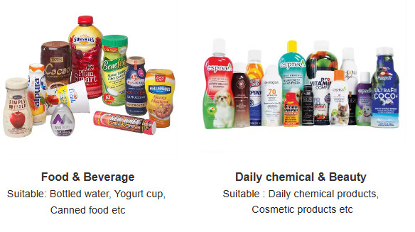 Automatic Juice Bottle Shrink Sleeve Labeling Machine Shrink Label Applicator