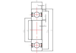 China Precision Deep Groove Ball Bearings(EMQ Bearings) 6014 2RS factory