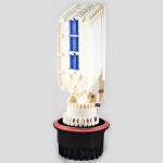 288 Single IP68 29 Ports 8 Tray Fiber Optic Splice Closure FTTH Outdoor Box