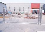 ISO14001 Sliding Door Welded Metal Garden Fence Gate