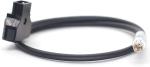 Black Follow Focus Cable Dtap Male To RS Fischer 3 Pin Male