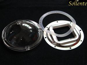 China LED Flood Light Plastic 118mm LED Light Covers With Reflector factory