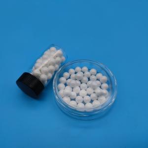 China Industrial White Ceramic Blasting Media Material Ceramic Specific Gravity 2.6-2.8 factory