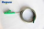 REP-1.5C-02 Alligator Clip Leads Wire With Touchproof Connector 150m Length