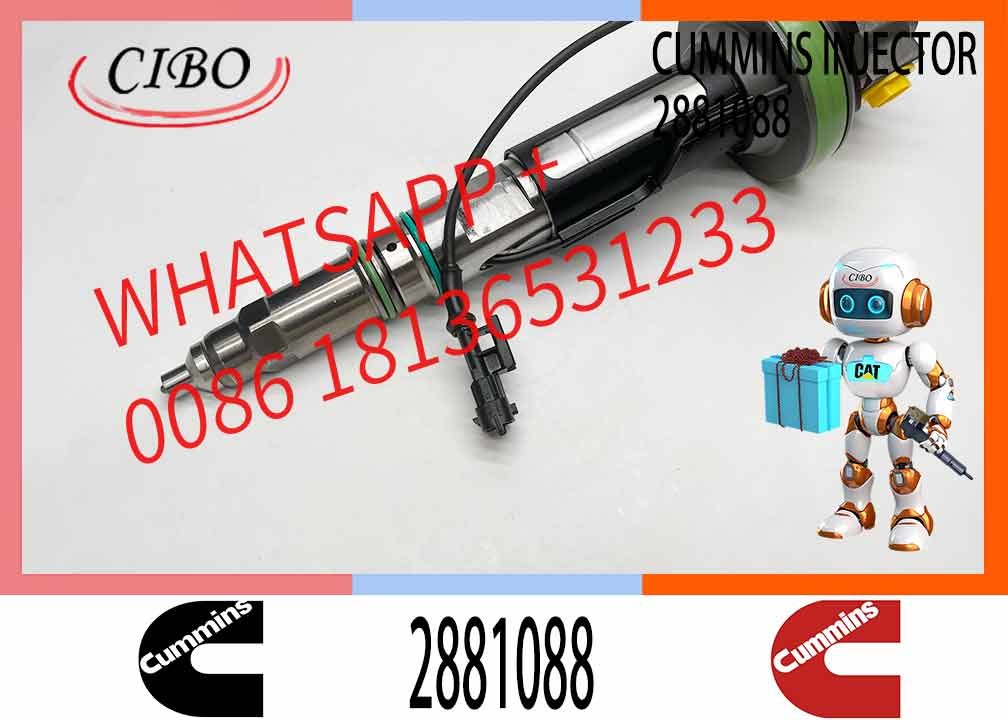 Fuel Injector Assembly F00BJ00000 2881088 0986435900 Y431K05392 0986435615 For Qsk19 Engine