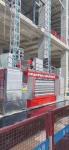 SCE400G Passenger Material Hoist , with double mast section and electrical