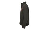 413 GSM Polyester Fleece-Lined Winter Jacket Women Thermal Black Jacket Polar