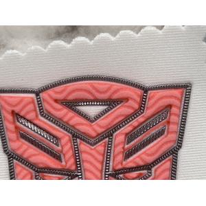 Personalized Embossed Cloth Patches Uniform Custom Shape Design