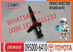 Denso Common Rail 095000-6410 Diesel Fuel Injector 095000 6410 For Toyota 23670