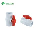 Customization Philippines Bule1-2" to 4" Inch PVC UPVC Ball Valve with Butterfly
