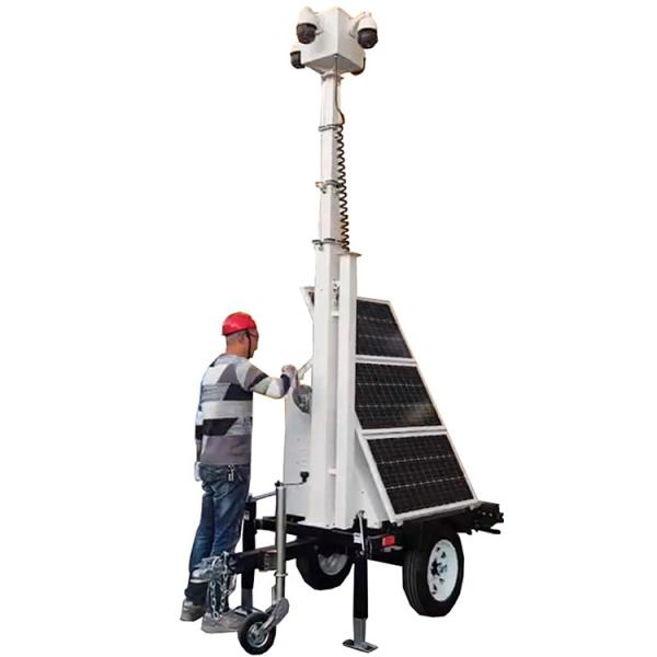 Customized Color Solar Security Surveillance 3*100 Wattage Solar Panels Small