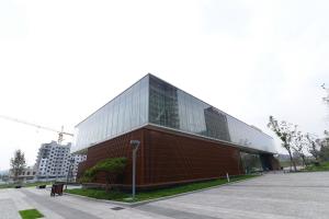 China Steel Structure Showroom Buildings / Exhibition Hall Multi Floors Office Buildings factory
