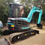 Used Kobelco Mini Excavator SK55SR Kobelco 5 Ton Excavator With Original Parts