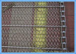 China Inconel 601 Wire Mesh Conveyor Belt / Stainless Steel Conveyor Chain Belt factory