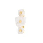 Marble led gold metal indoor decoration wall lamp for hotel
