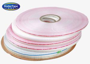 China Sided Adhesive Hdpe Bag Sealing Tape OEM Clear Double For Bopp Bags factory