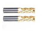 Solid Carbide Roughing Milling Cutter Tungsten Carbide Material Cnc Roughing End