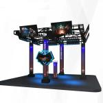 Commercial Escape Room Big VR Standing Platform 9D VR Station Space HTC VIVE