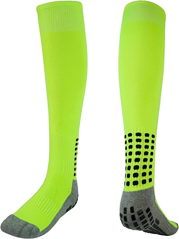 Casual Non Slip Knee High Soccer Socks Knitted for Optimal Fit and Support