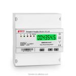 CT connected 3 phase kwh electrical modbus energy meter with customized rated