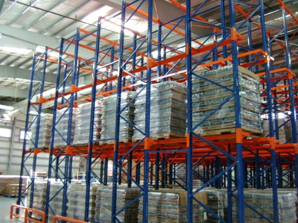 Corrosion Protection Drive In Pallet Racking Powder Coated Finishing 2 - 7