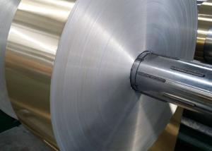 China Cladding Alloy 1050 Heat Exchanger Aluminium Strip Foil For Finned Tubes Fabrication factory