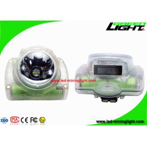 China Anti - Explosion Miners Cap Lamps Cordless Portable With Hard PC Material on sale