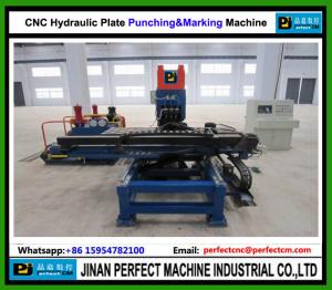 China China TOP Supplier CNC Hydraulic Plate Punching &amp; Marking Machine Tower Manufacturing Machine (PP103) factory