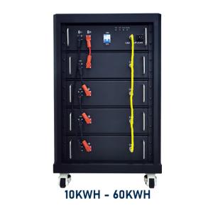 China Stackable LiFePO4 High Voltage Lithium Battery Fit 3 Phase Inverter factory