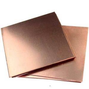 China Red Copper C11000 C10100 C10200 C1100 Customized Copper Sheet 99.9% Cheap Price 3mm Brass Diameter Copper Plate factory
