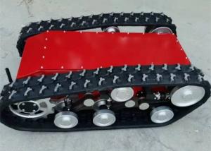 China Customized Size Rubber Tracked Chassis For All Terrain Vehicle Load-bearing 300kg factory
