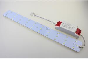 China Free Sample 55cm 21W 1200LM DIY Led Ceiling Panel Lights Board + Driver 85-265V factory