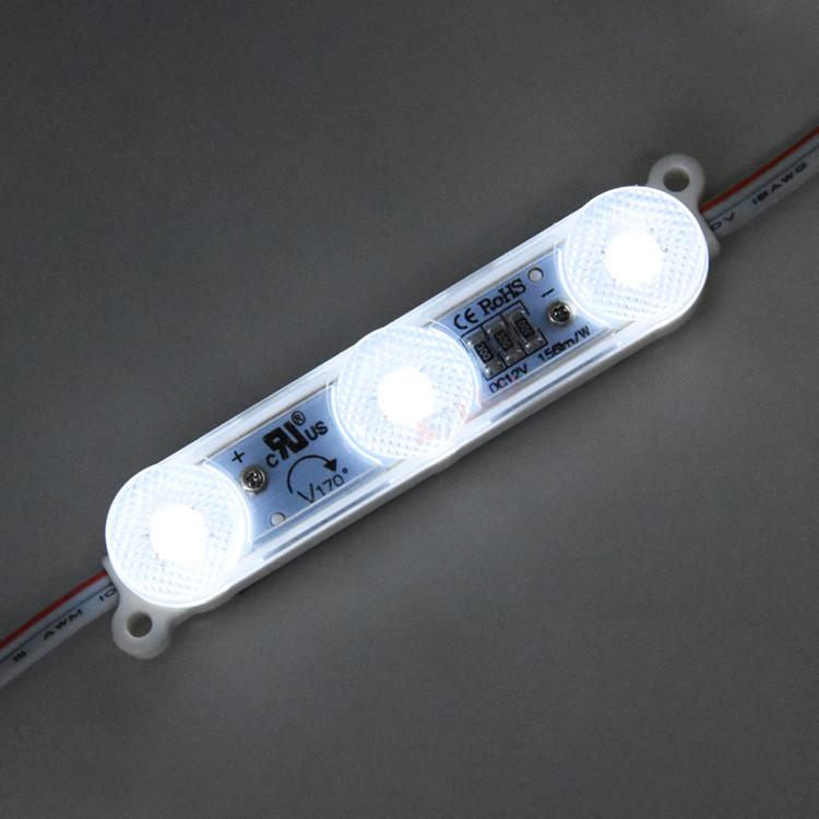 Big 3 LEDs High Efficiency Powered by Bright SMD2835 LED Module for 100-200mm Depth Light Box