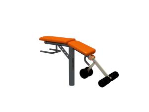 China 2017 Outdoor Fitness Equipment Frog Kick Style Leg Lifting up Equipment factory