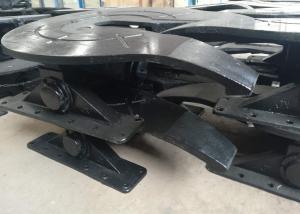 China Cast Steel Bidirectional Trailer Fifth Wheel With 50mm / 90mm Towing Pins factory