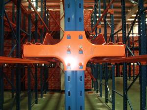 China Drive In And Drive Through Racking Space Saving Warehouse Storage Shelves OEM Available factory