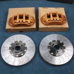 China 400x36mm Carbon Ceramic Brakes Rotor Fit For Mercedes Auto Brake Calipers 6 Piston factory