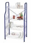 4 Tier Standing Type Kitchen Dinner Plate Dish Rack Dish Drying Rack Plate Rack