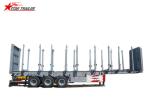Wood Pulling Timber Roro Mafi Trailer 3 Axles Container Skeletal Semi Trailer