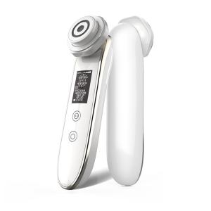 China Ultrasound Iontophoresis Moisturizing 1MHz RF EMS LED Beauty Device factory