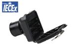 Professional Waterproof Rechargeable Headlamp 130m Lighting Distance For Zone 1