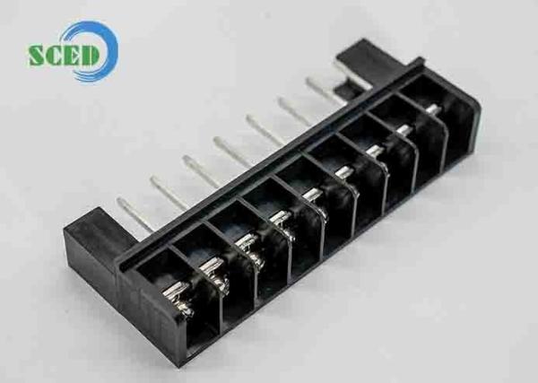 Power Barrier Terminal Block 10-22AWG 11.00mm Pitch 600V 30A Stripping Length 9