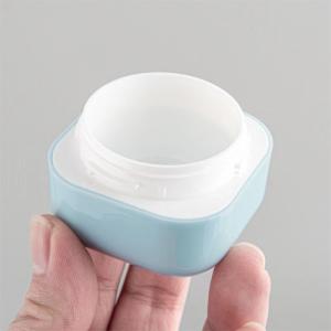 Custom Square Plastic Cream Jar 20g 30g 50g 100g