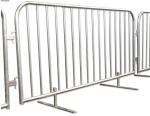 Steel Metal Fence Accessories Isolation Temporary Barrier For Ticket Line