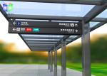 Advertising Aluminum Custom Light Box Signs , Right Angle Large Lightbox