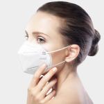 Disposable KN95 Medical Mask CE Approved Environment Friendly Material