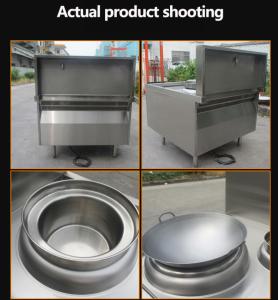 China Single Burner Heavy Duty Induction Cooker 12000W For Hotel Kitchen Equipment factory
