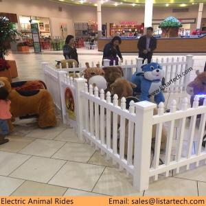 China Fashion Design Stuffed Plush Animal Toys for Bike Shop Walking Animals with Music and LED factory