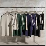 100% Cotton Mens Short Sets 2 Piece Outfits Fashion Summer Tracksuits