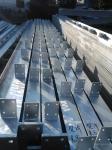 Multi - Floor Building Steel Frame For A Shopping Mall Fabrication With Hot-dip